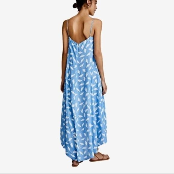 Anthropologie Capulet NWT Anabella Midi Dress In Ginkgo Size Small - Picture 15 of 15